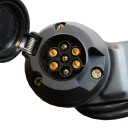 Tilhenger kit med kontakt og brakett 5 meter kabel med 7 polet kontakt