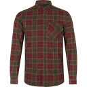 Seeland Glen Flanellskjorta Herre Red forest check 5XL 5XL