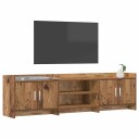  TV skap 168 x 33 x 47 cm Gammelt tre Konstruert tre
