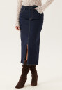 Bubbleroom Denim Midi Skirt