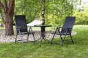 Hagebord 60 cm herdet glass bord for hage terrasse balkong MultiGarden