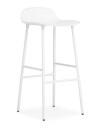 Form Barstol Hvit 75 cm