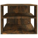 vidaXL Salongbord røkt eik 100x50x40 cm konstruert tre