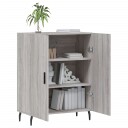 vidaXL Skjenk grå sonoma 69,5x34x90 cm konstruert tre
