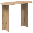 vidaXL Konsollbord Artisan eik 100 x 39,5 x 75 cm Konstruert tre