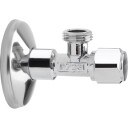 NIL vinkelavløpsventil uten unionsmutter kort 1/2" x 1/2" x Ø77