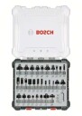 Bosch 30 Deler Fresejernsett med 6 Mm Skaft for Stål - Høy Kvalitet