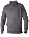 Top Swede Sweatshirt Zip 0102 Grå S