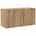 Vegghengt TV benk artisan eik 80x30x41 cm
