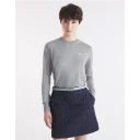 Maison Kitsuné Dame Strikkevarer Grå XL,