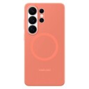 Samsung Galaxy S26 Ultra Silikon Magnetdekselet Coral Rød