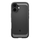 Spigen Rugged Armor Mag TPU-deksel Svart for iPhone 17