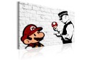 Tavle Banksy On Brick 120X80 Artgeist sp. z o. o.