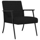  lenestol Svart 59 x 75 x 78 cm stoff