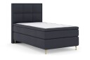 Select No 6 Komplett Sengepakke 120x200 Fast Lateks/Memory Blå/Gullben