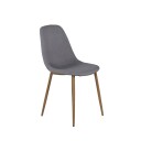 Venture Design Polar spise stol Grå Textil/natur Grå