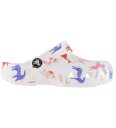 Crocs Sandaler   Classic Character Print Clog K   Unicorn   Crocs   33/34   Sandals Hvit Lilla Rosa   33 34