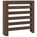 Radiatordeksel brun eik 78x20x82 cm konstruert tre