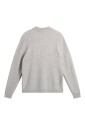J.Lindeberg Willem Knitted Cardigan Light Grey Melange