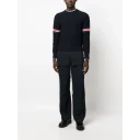Thom Browne Herre Strikkevarer Blå XL