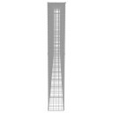  Gabion med topp- og bunndekke galvanisert stål 600x30x200 cm