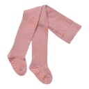 Gobabygo Rose Blush Crawling Strømpebukser anti-slip Ull 6-12 mdr