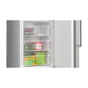 Bosch KGN367ICT 186 cm Rustfritt Stål Frittstående Kombiskap med VitaFresh