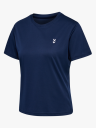 Hummel Pulse Training W T Shirt Short Sleeve Blå XS