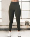 Aim’n Khaki Ribbed Seamless Tights - L