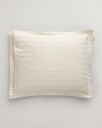 Stripete putetrekk i sateng 50x70cm og 70x100cm WHITE SAND 70X100