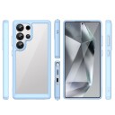 Hurtel Outer Space-etui med gelramme for Samsung Galaxy S25 Ultra Blå