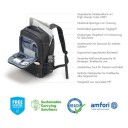 Dicota Eco Plus Notebookryggsekk 13-15.6" Svart med Flaskeholder