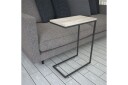 Maddeson Sidebord 46 cm - Lys Natur/Svart