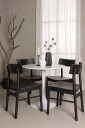 Venture Home   Spisegruppe Hamden med 4 stk stoler Montros   Beige