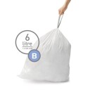 Simplehuman avfallsposer B 6 l.