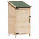 vidaXL Hagehus Naturlig 59,5 x 56 x 113,5 cm Massiv Furu Tre