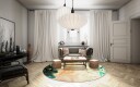 Rundt teppe   Tempes beige/multi Størrelse: Ø 200 cm