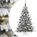  Kunstig sammensatt juletre Hvit 180 cm PE og PVC