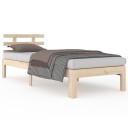 vidaXL Sengeramme heltre 90x190 cm 3FT Single