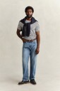 GANT Pima Stripe Ss Tshirt White XXXL