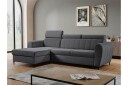 Hoffman Sofa med Sjeselong 3 seter   Grå