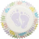 Wilton Muffinsformer Babyføtter 75 Stk | Slikkepott.No