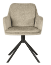 Trend Collection Svivel Spisestol – Beige Elegance