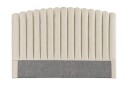 Sengegavl Zehner 180 cm   Beige|Fløyel