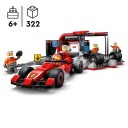 LEGO City 60443 F1-depotstopp og -team med Ferrari-bil