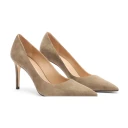 Stuart Weitzman Dame Sko Beige 38 1/2 EU,
