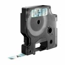 Dymo Tape D1 9mm Svart/transparent