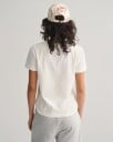Klassisk t-skjorte med Shield-logo WHITE L