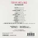 Hans Backenroth  For Ray Milt & MJQ  CD