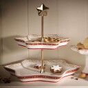 Villeroy & Boch Winter Bakery Delight Etasjefat 25,5 cm med Kristtorn